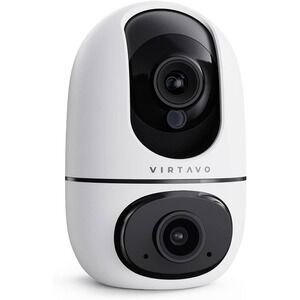 Indoor‎ WiFi Security Camera - 360° PTZ, Baby & Pet Monitor, Night Vision